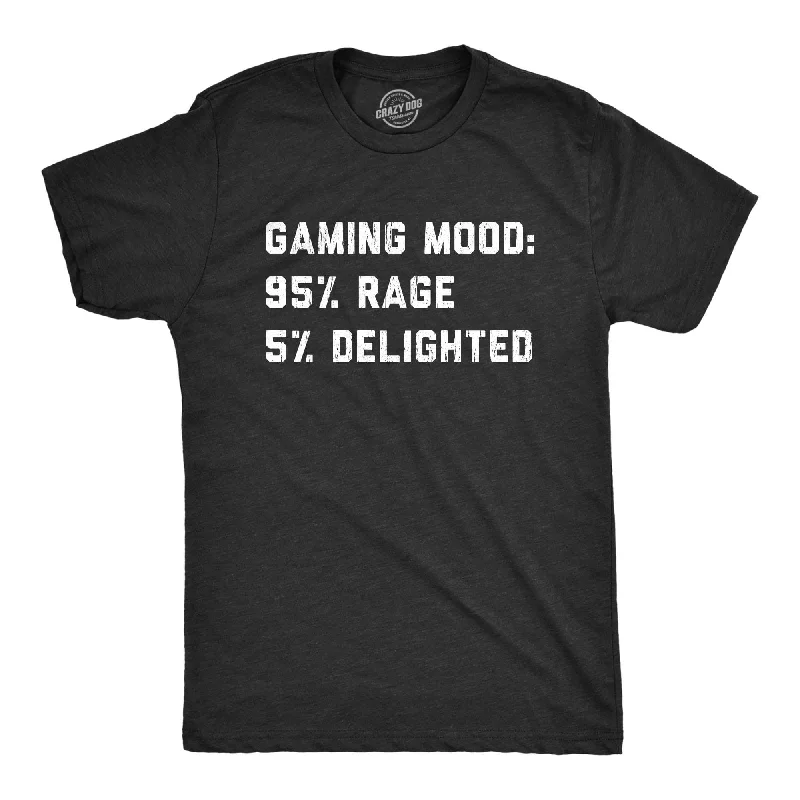 Men's mock - neck t - shirts with a modern and sleek styleGaming Mood Men's T Shirt