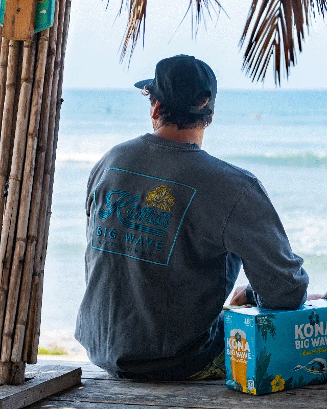 Men's button - front t - shirts with a unique artistic printKona x Jack's "Road Trip" Crewneck Sweatshirt