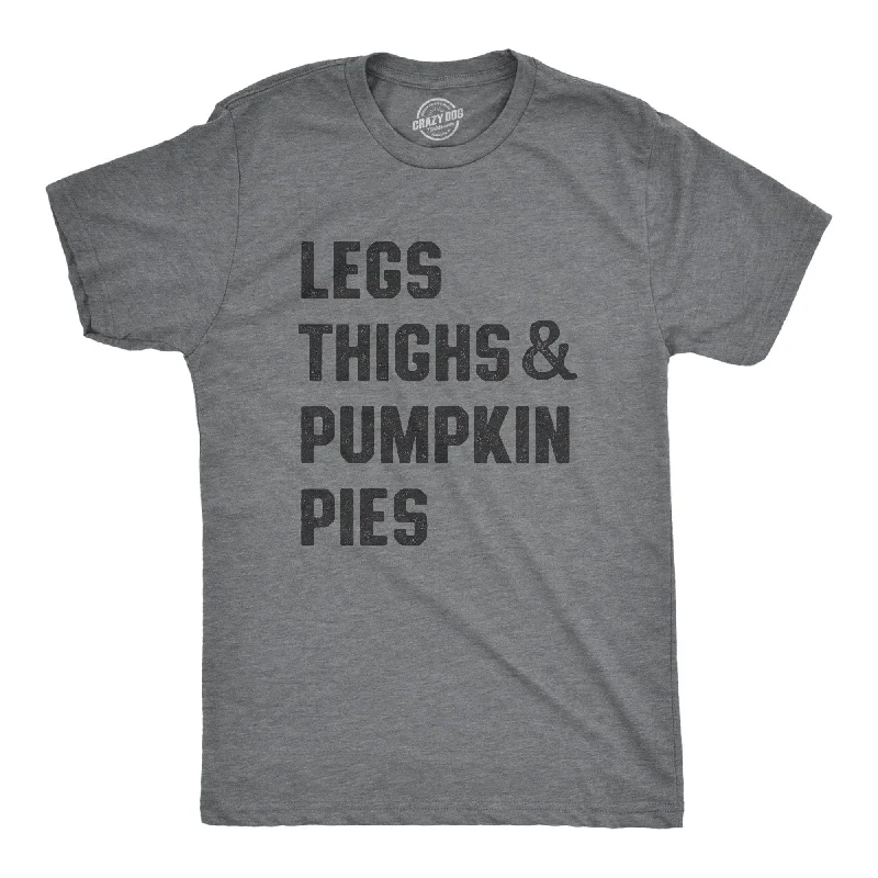 Men's distressed denim - look t - shirts with a rugged appealLegs Thighs And Pumpkin Pies Men's T Shirt