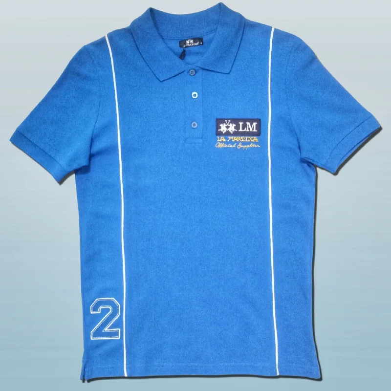 Men's reversible polo shirts with two different looksLM - Men 'BLUE' LA MARTINA Polo LM900