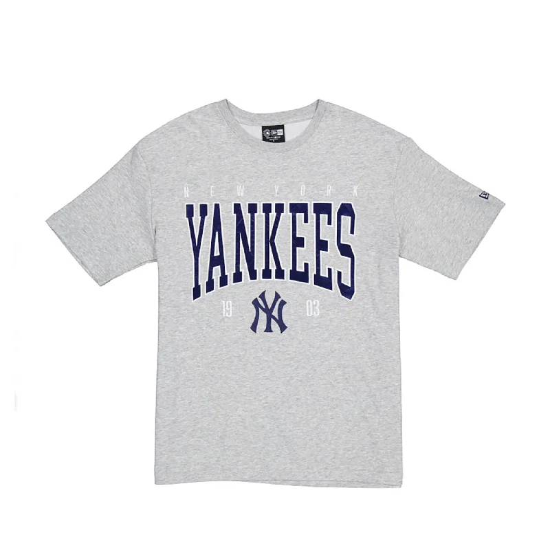 Men's organic cotton crew - neck t - shirts for everyday comfortNew York Yankees Sport Classic Grey T-Shirt