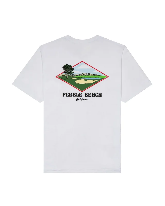 Men's UV - protection t - shirts for outdoor activities in the sunPebble Beach S/S Tee