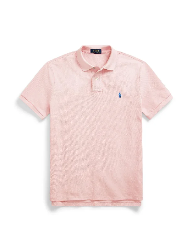 Men's high - collar polo shirts with a modern twistPolo Ralph Lauren Custom Mesh Polo Rose