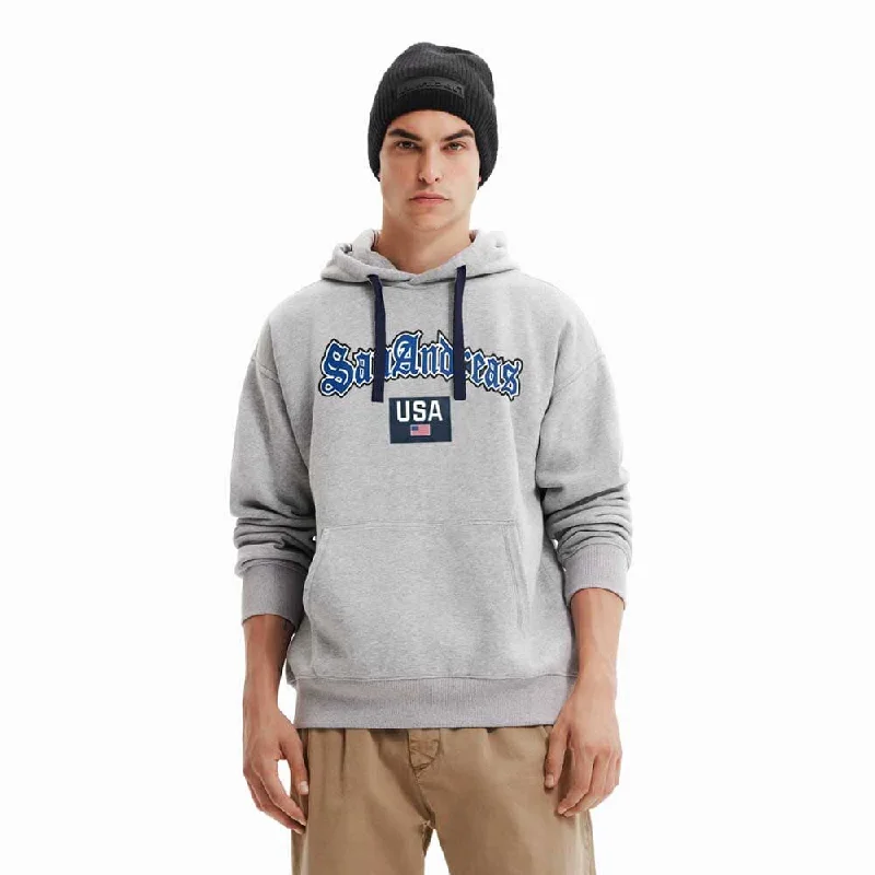 Men's antimicrobial polo shirts for odor - free daily wearPolo Republica Men's San Andreas Printed Fleece Pullover Hoodie