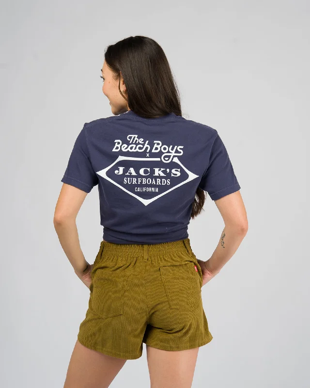 Men's thermal t - shirts with a high - neck design for cold weatherThe Beach Boys x Jack's "Retro Beach Boys" S/S Tee