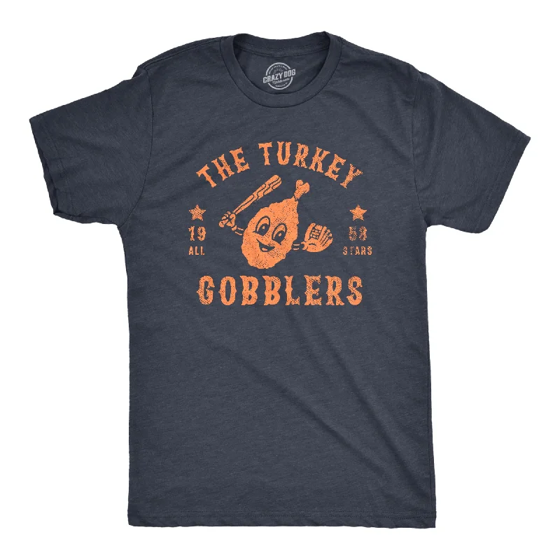 Men's antimicrobial t - shirts for odor - free freshness during travelThe Turkey Gobblers All Stars Men's T Shirt