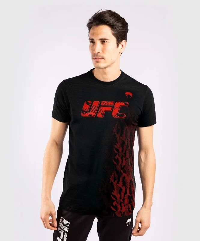 Men's plus - size pocket t - shirts with a classic lookUFC Venum Authentic Fight Week Men's Short Sleeve T-shirt - Black