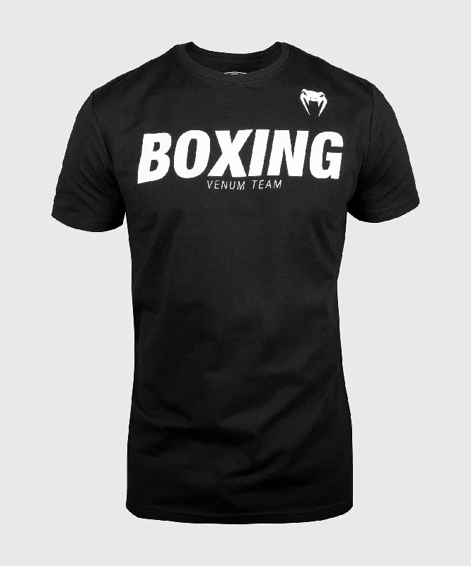 Men's plus - size pocket t - shirts with a classic lookVenum Boxing VT T-shirt - Black/White