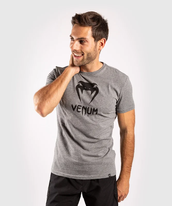 Men's slim - fit graphic t - shirts with vintage rock band printsVenum Classic T-shirt - Heather Grey