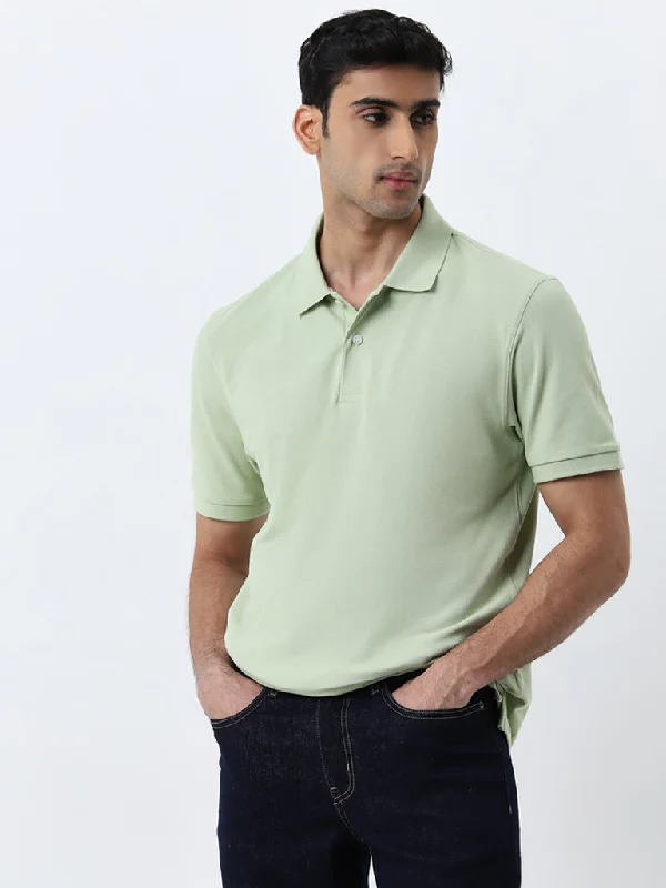 Men's reversible polo shirts with two different looksWES Casuals Sage Relaxed-Fit Cotton Blend Polo T-Shirt