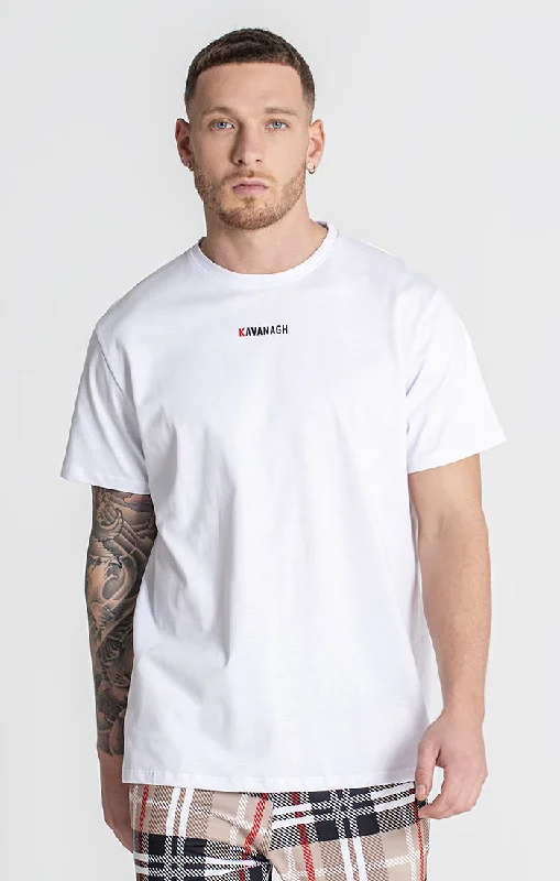 Men's plus - size pocket t - shirts with a classic lookWhite British Tee