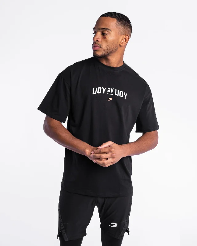 Men's plus - size pocket t - shirts with a classic lookYou Vs. You Oversized T-Shirt - Black