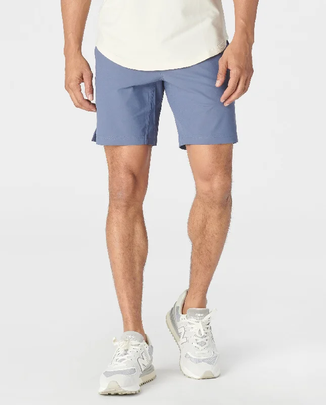 Men's flat - front chino shorts for semi - formal summer eventsAviation Short Nightshadow