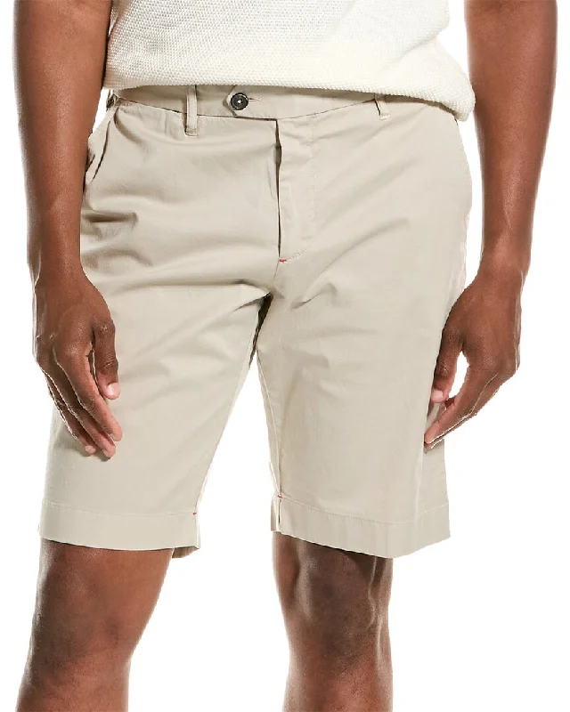 Men's breathable cotton athletic shorts for intense workoutsISAIA Short