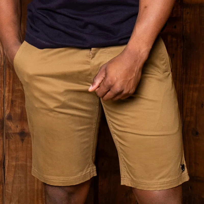 Men's button - fly denim work shorts for durability on the jobLondo Short 23-24 Olive