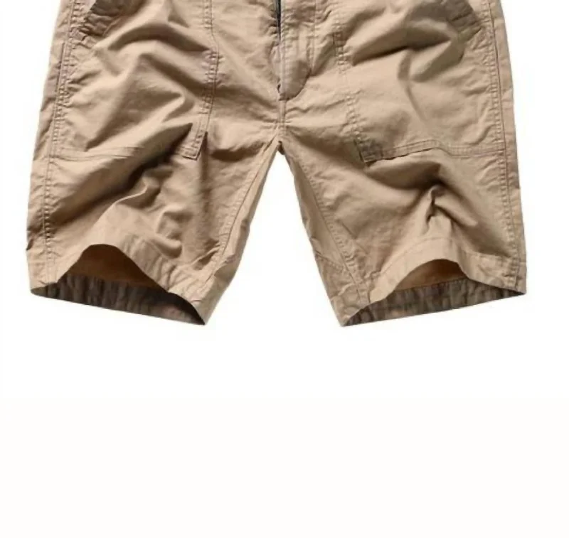 Men's moisture - wicking performance shorts for sweaty outdoor activitiesMen's Canvas Supply Short In Drill Khaki