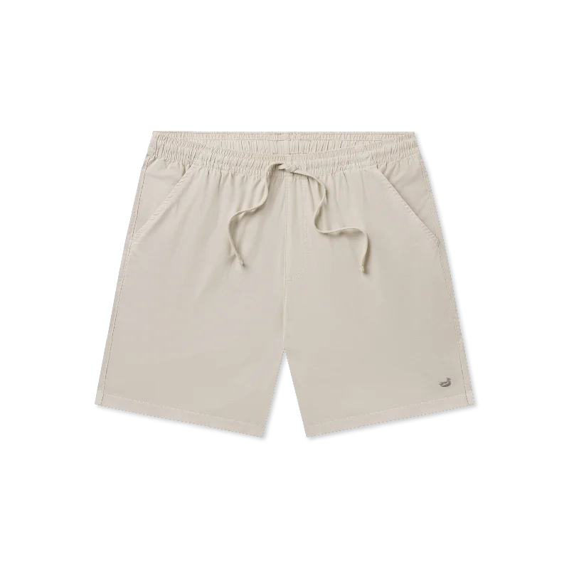 Men's flat - front chino shorts for semi - formal summer eventsHartwell Washed Short - 6in.