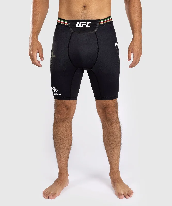 Men's zip - pocket canvas shorts for added functionality during travelNoche UFC by Venum Authentic Fight Night Men’s Vale Tudo Short - Black