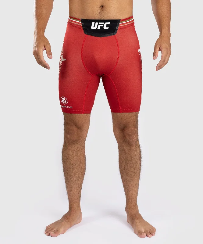 Men's high - waisted swim shorts with UPF protection for beach vacationsNoche UFC by Venum Authentic Fight Night Men’s Vale Tudo Short - Red