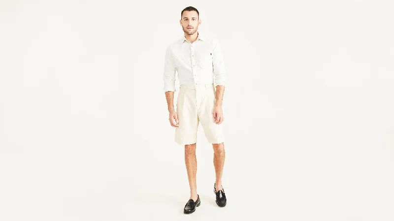 Men's ripped denim shorts for a trendy streetwear aestheticOriginal Shorts, Pleated