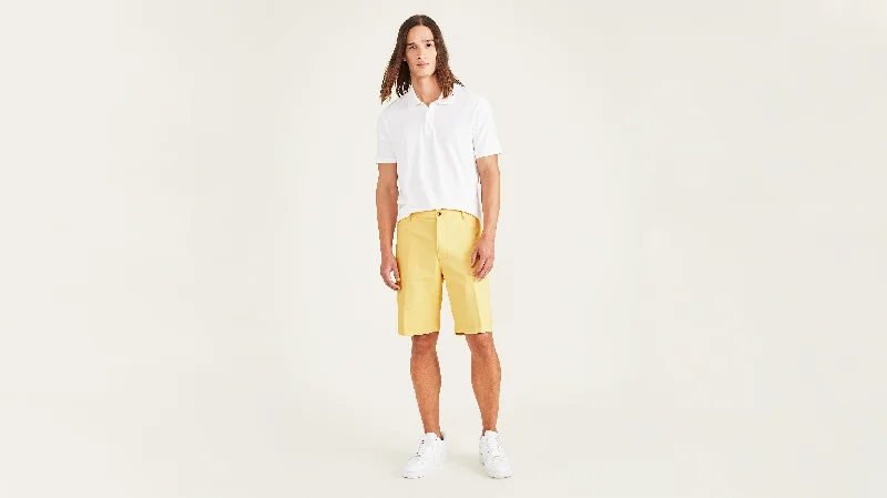 Men's zip - pocket canvas shorts for added functionality during travelPerfect 10.5" Shorts