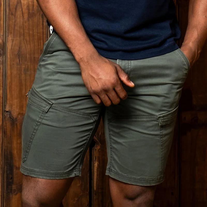 Men's moisture - wicking performance shorts for sweaty outdoor activitiesPhinda Short 24-25 Fatigue