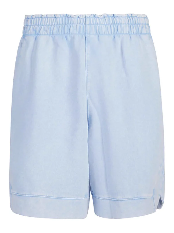 Men's pleated front twill shorts for a classic and sophisticated appearanceRoadless Men's Shorts Clear blue