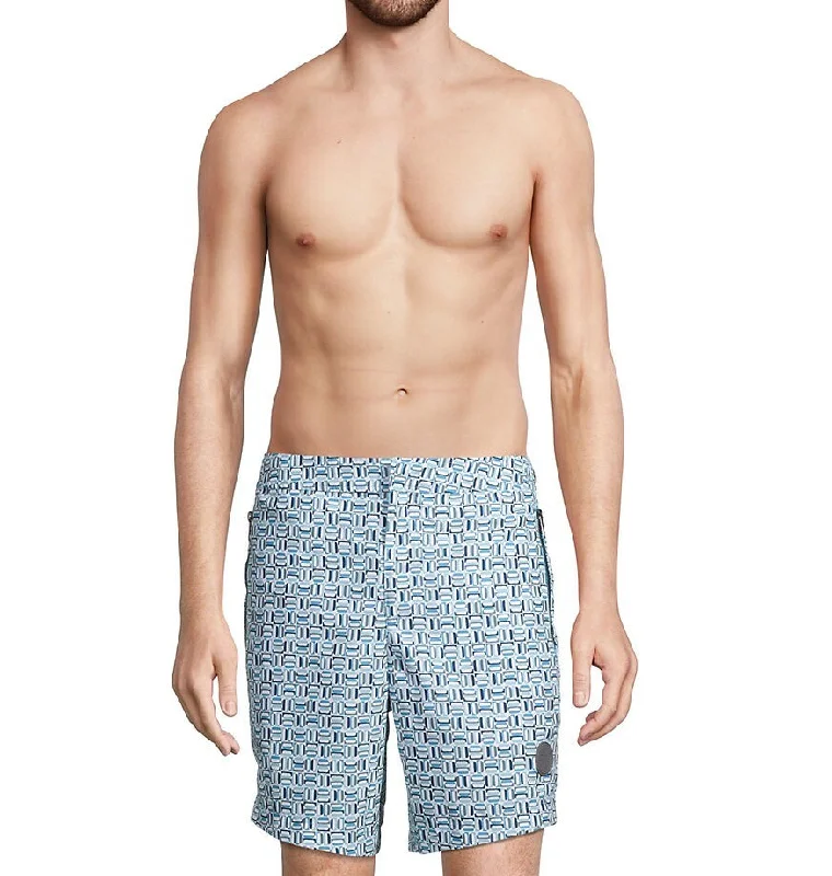 Men's plaid pattern wool blend shorts for a preppy fall styleTed Baker Men's Crabbe Polo, Blue