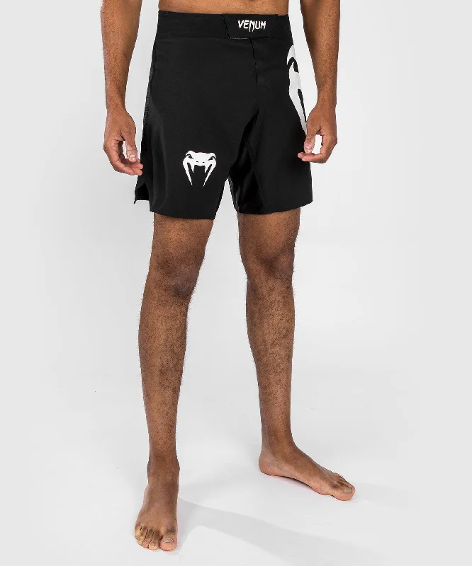 Men's high - waisted swim shorts with UPF protection for beach vacationsVenum Light 5.0 Fightshort - Black/White