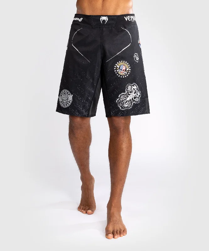 Men's drawstring casual linen shorts for a laid - back summer lookVenum x Tekken 8 - Paul Phoenix Fight Shorts - Black