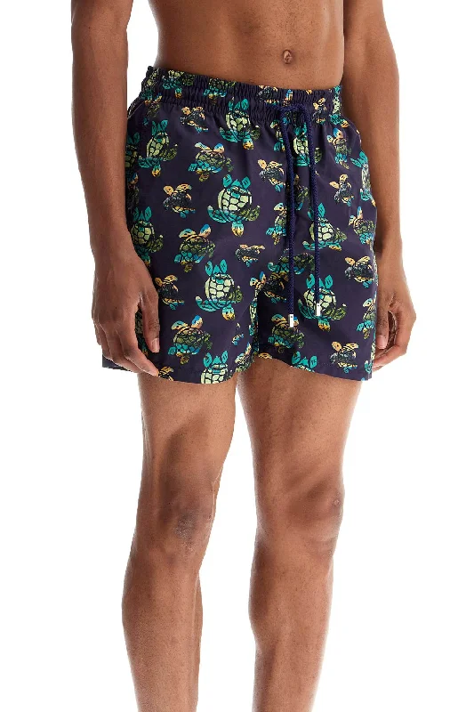 Men's button - fly denim work shorts for durability on the jobVilebrequin Moorea Sea Bermuda Shorts