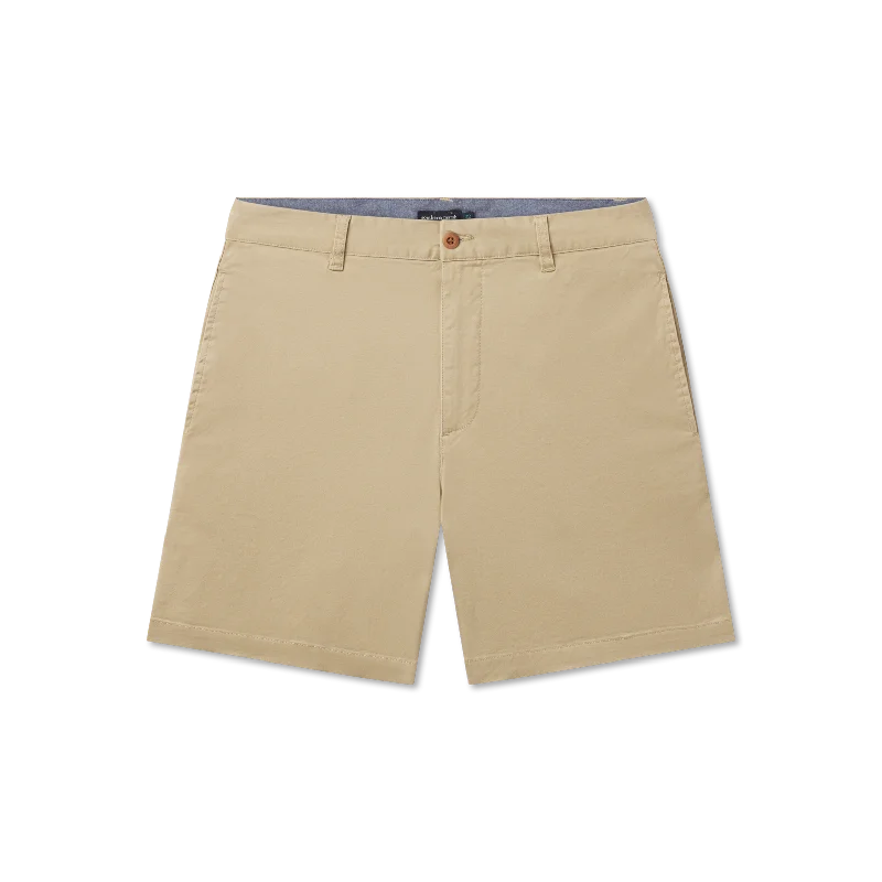 Men's distressed cotton shorts for a bohemian - inspired styleYouth Regatta Stretch Short